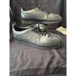 Nike Classic Cortez Triple Black size 14/EU 48.5